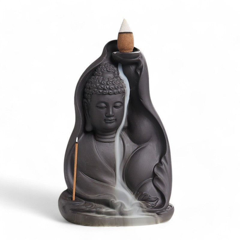 Backflow Incense Holder - Mercy Buddha