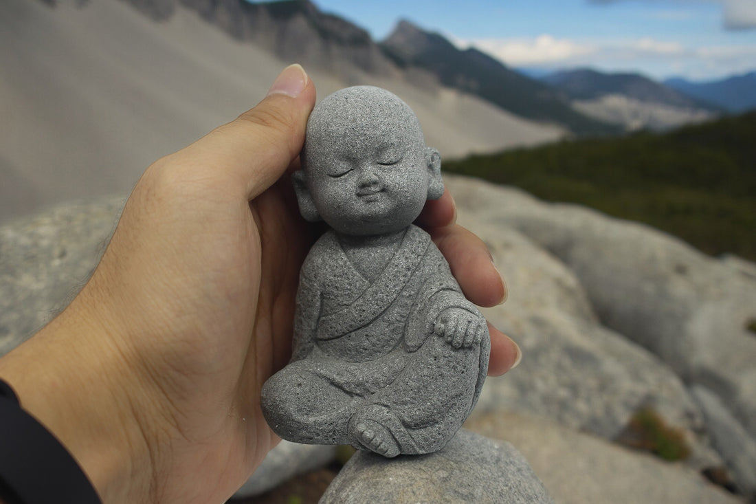 Cute Relaxing Buddha Figurine