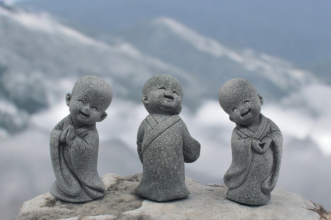 Little Cute Monk Figurine