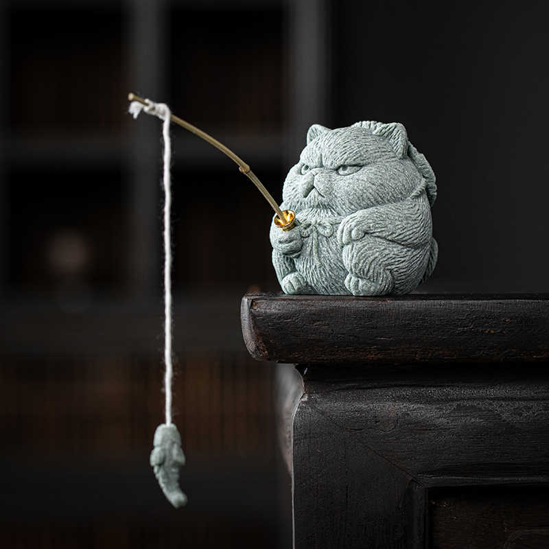 Incense Holder - Stone Cat Fishing