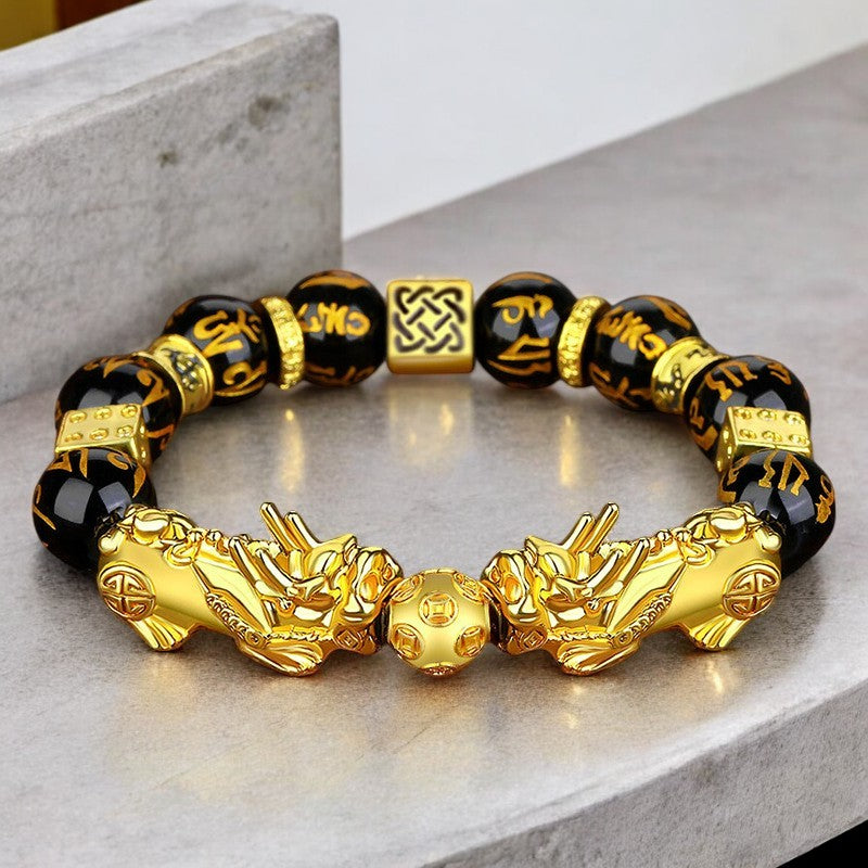 Pixiu Bracelet - Gold Twins