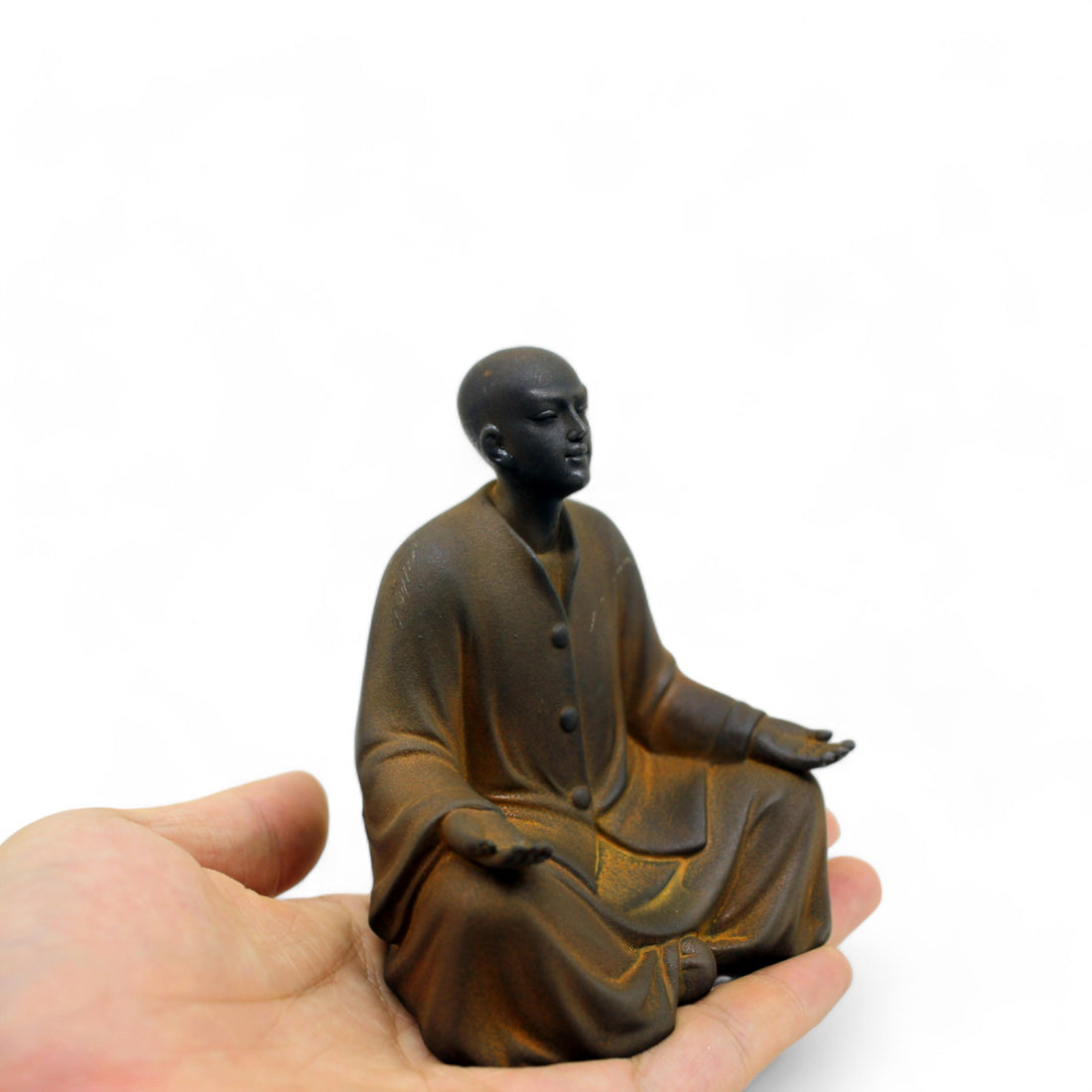 Cast Iron Zen Master Statue