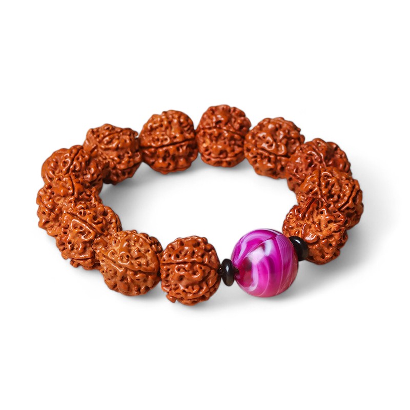 Rudraksha Beads Bracelet - Metta