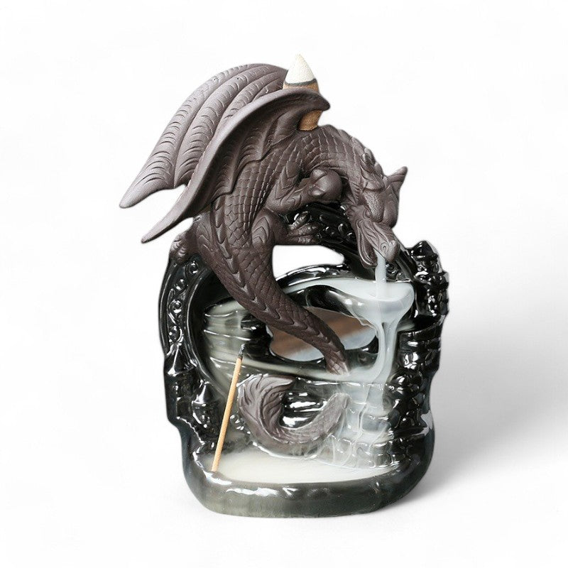 Backflow Incense Burner - Dragon Ruler