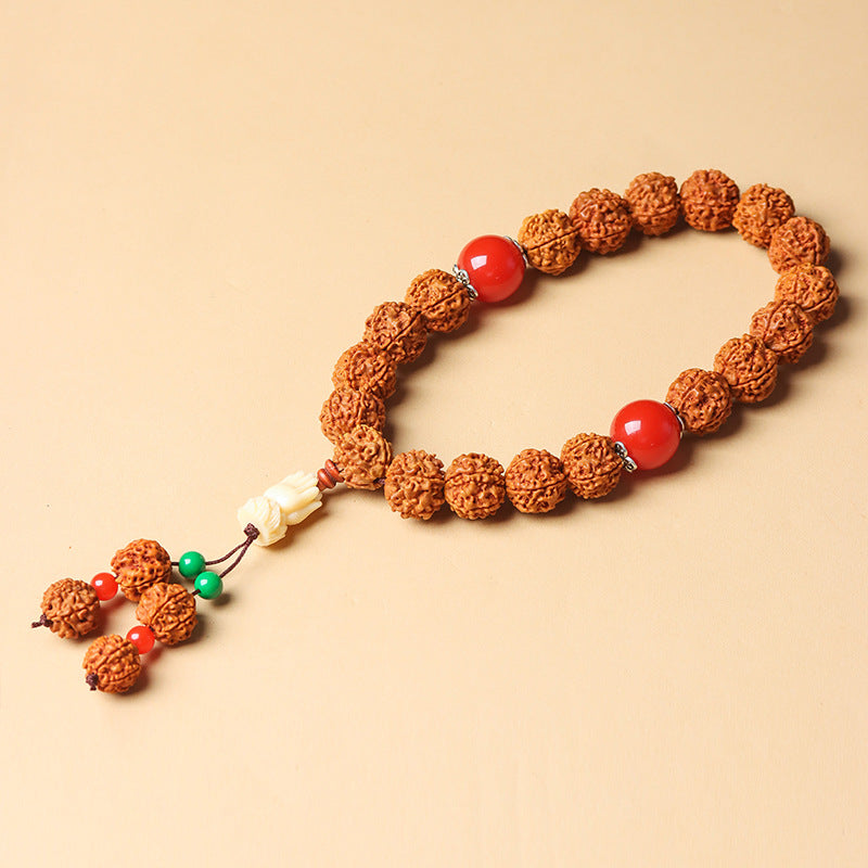 Rudraksha Prayer Beads - Mudra