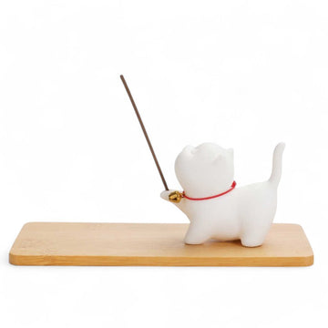 Incense Holder - Cute Neko Cat