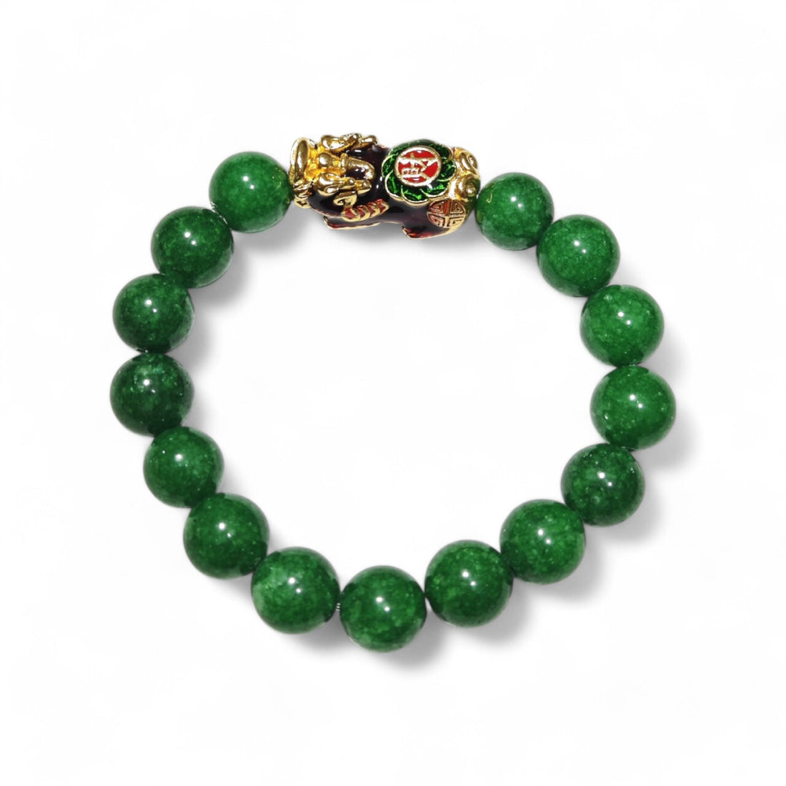 Jade Pixiu Bracelet - Green Luck