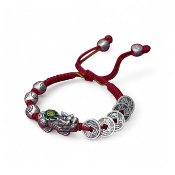 Pixiu Red String Bracelet - Attracting Fortune