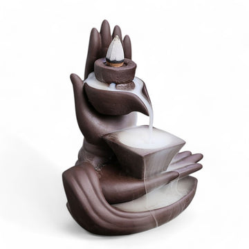 Backflow Incense Burner -  Buddha Hand Flow