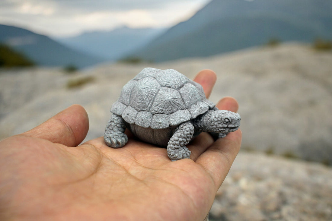 Stone Mini Turtle Figurine