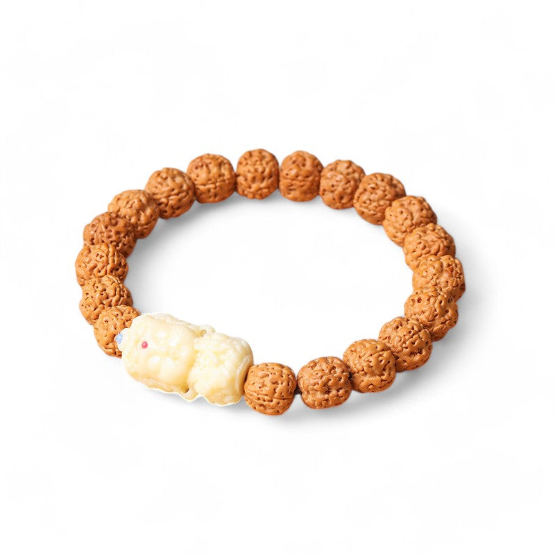 Rudraksha Beads Bracelet - Tara