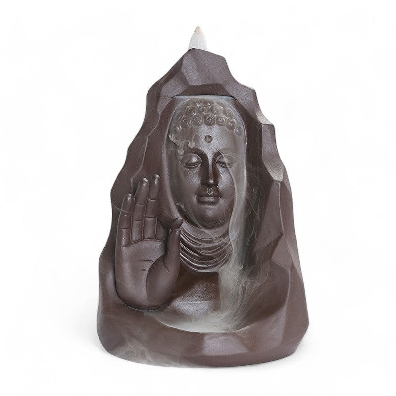 Backflow Incense Burner - Buddha Mountain