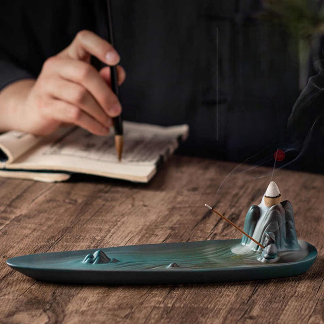 Incense Holder - Zen Fishing